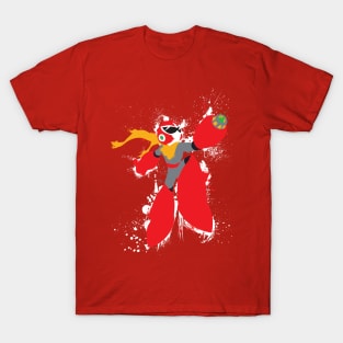 Proto Man Splatter Shirt T-Shirt